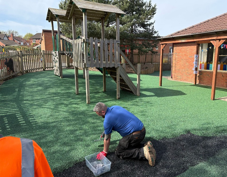 School Playground Resurfacing